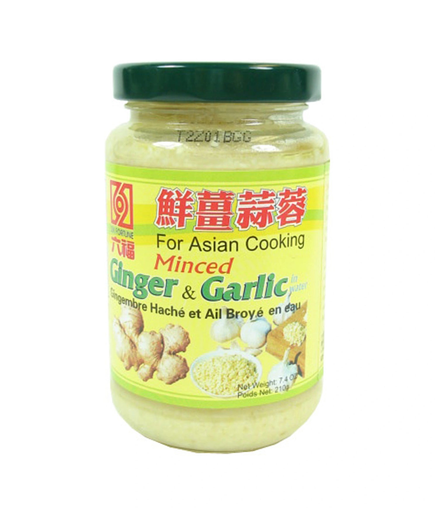 Six Fortune - Minced Ginger & Garlic 210g