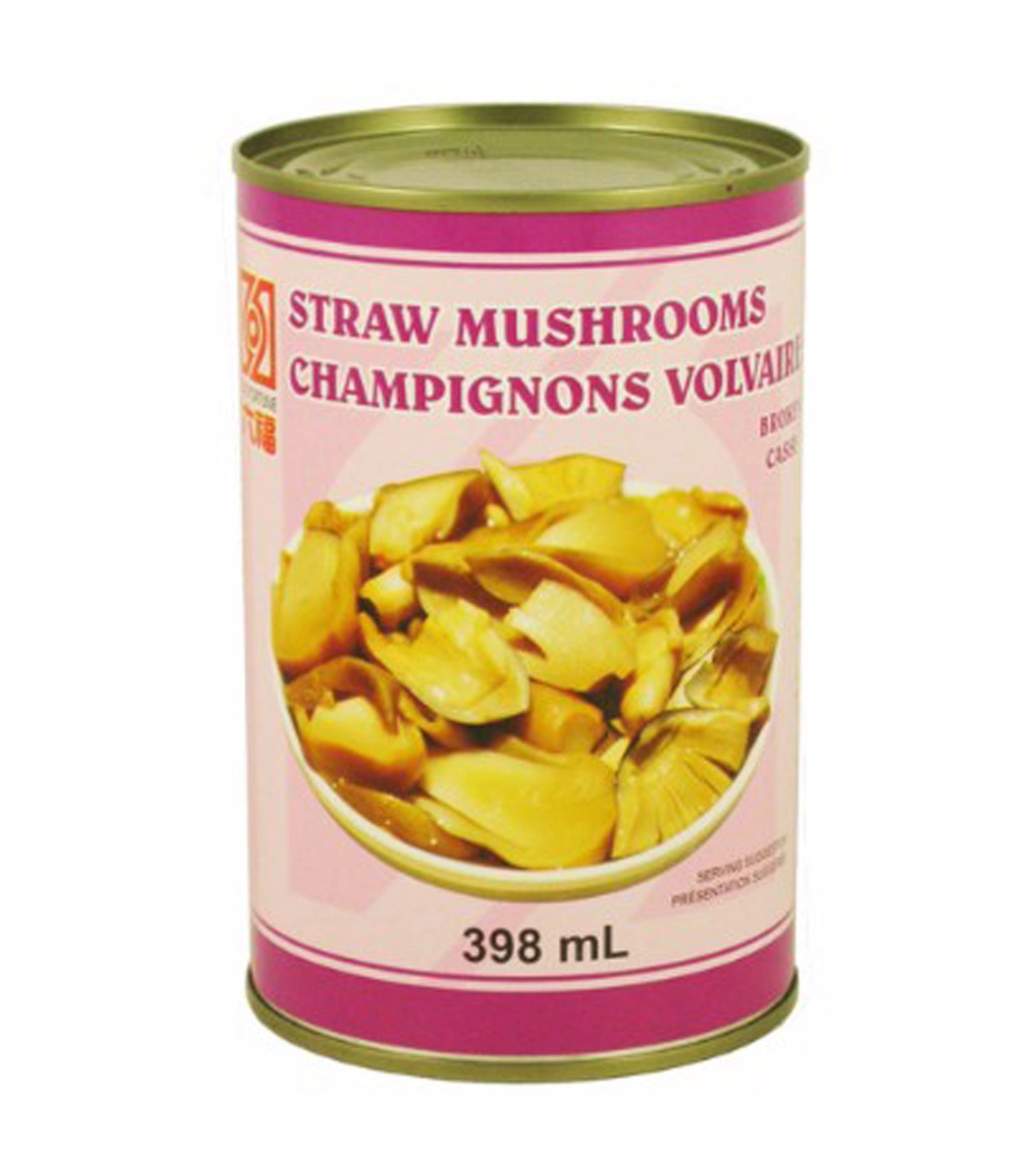 Six Fortune - Straw Mushrooms (Sliced) 398ml