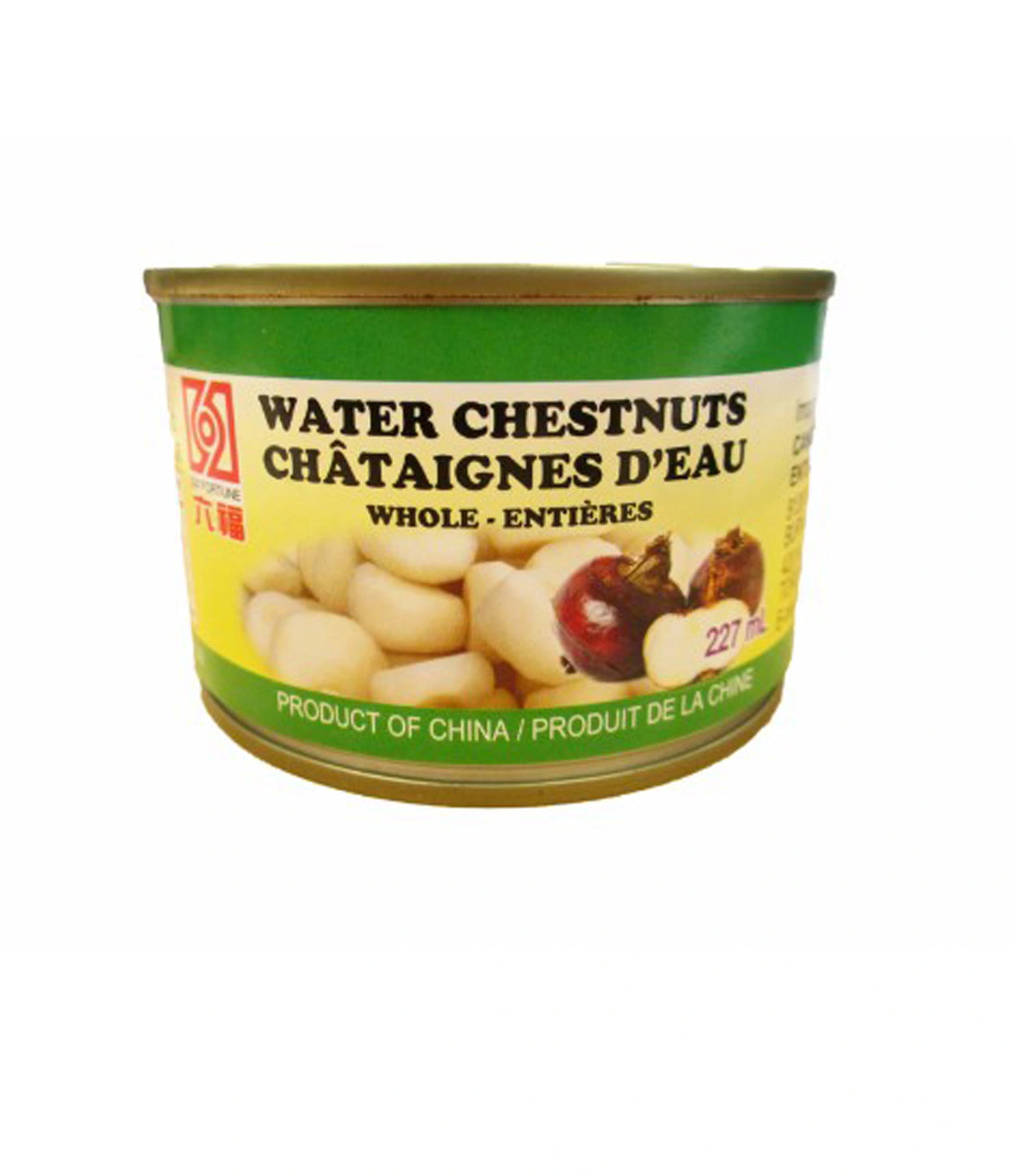 Six Fortune - Water Chestnuts (Whole) 227g