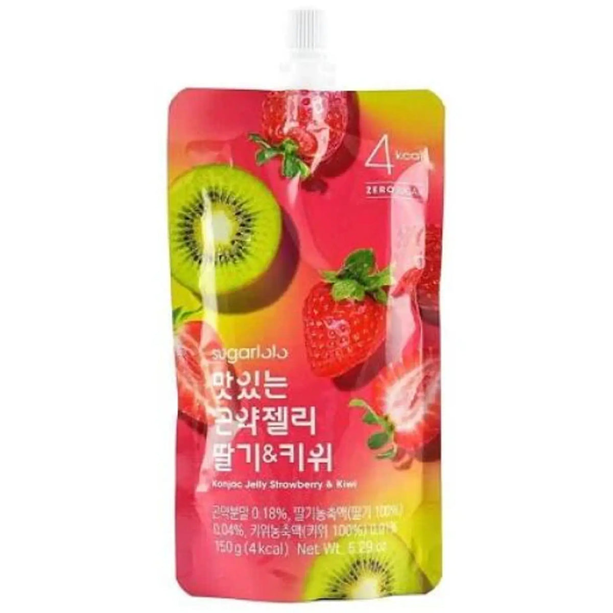Sugarlolo - Konjac Jelly (Strawberry & Kiwi) 150g – Haisue