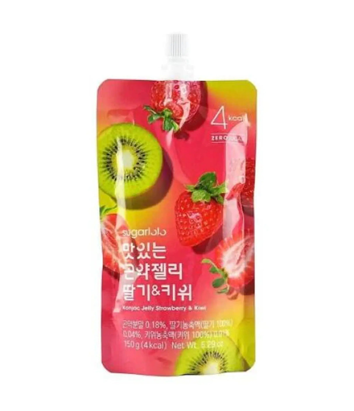 Sugarlolo - Konjac Jelly (Strawberry & Kiwi) 150g