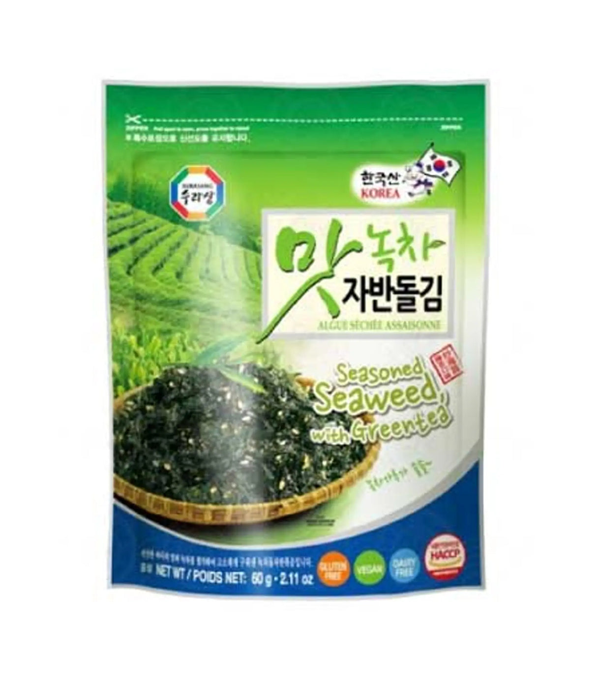 Surasang - Seasoned Seaweed with Green Tea 60g