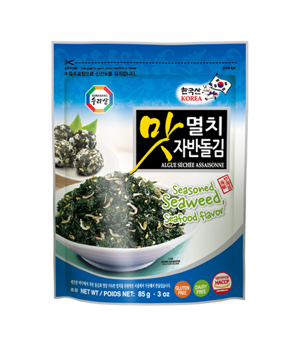 Surasang - Seasoned Seaweed with Seafood Flavor 85g
