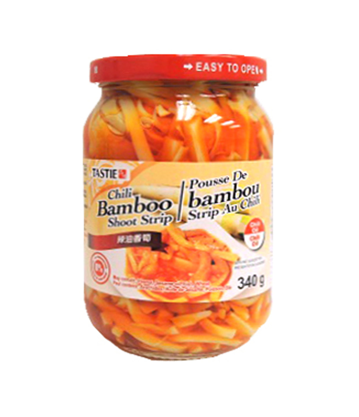 Tastie - Chili Bamboo Shoot Strip 340g