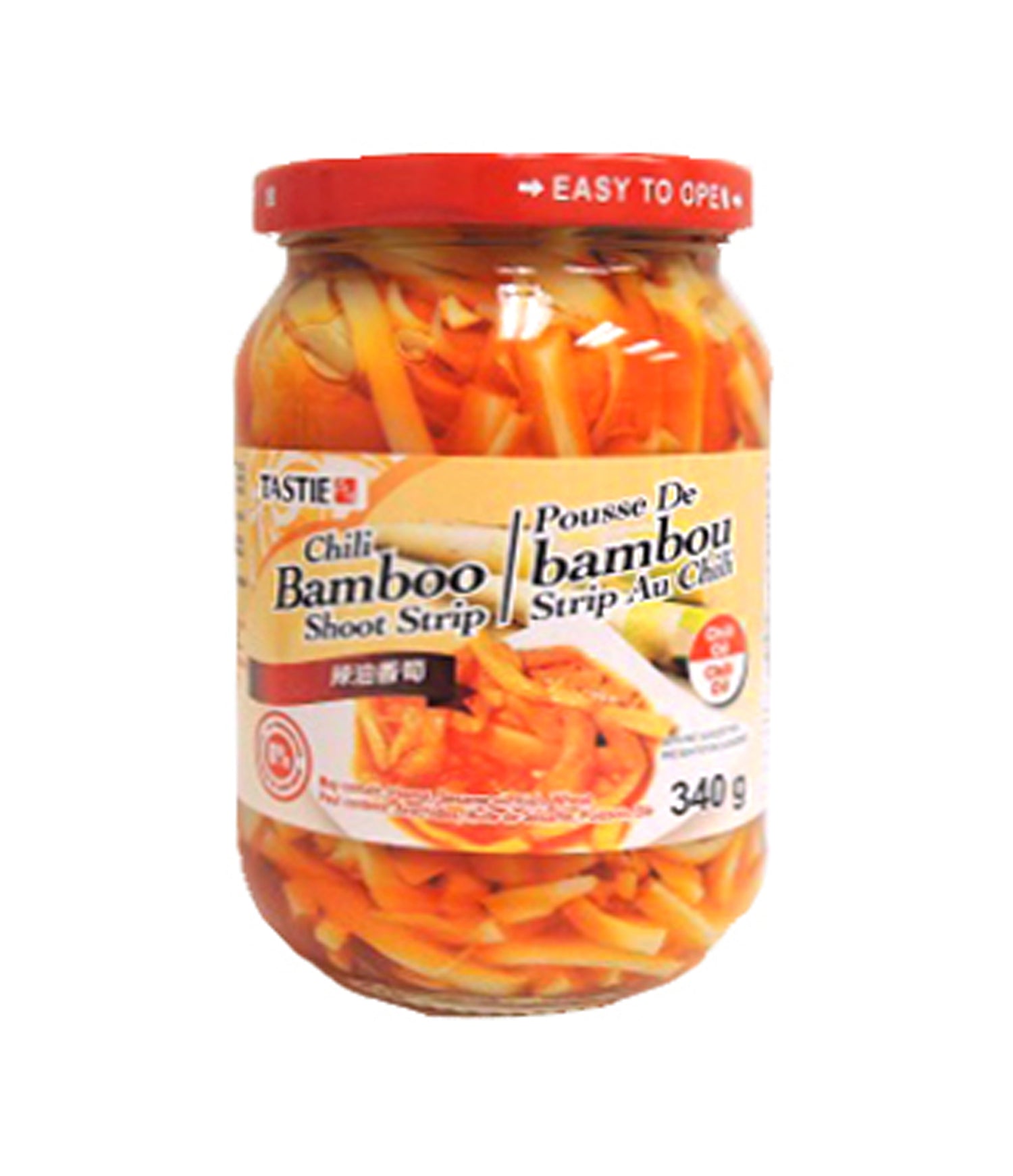 Tastie - Chili Bamboo Shoot Strip 340g