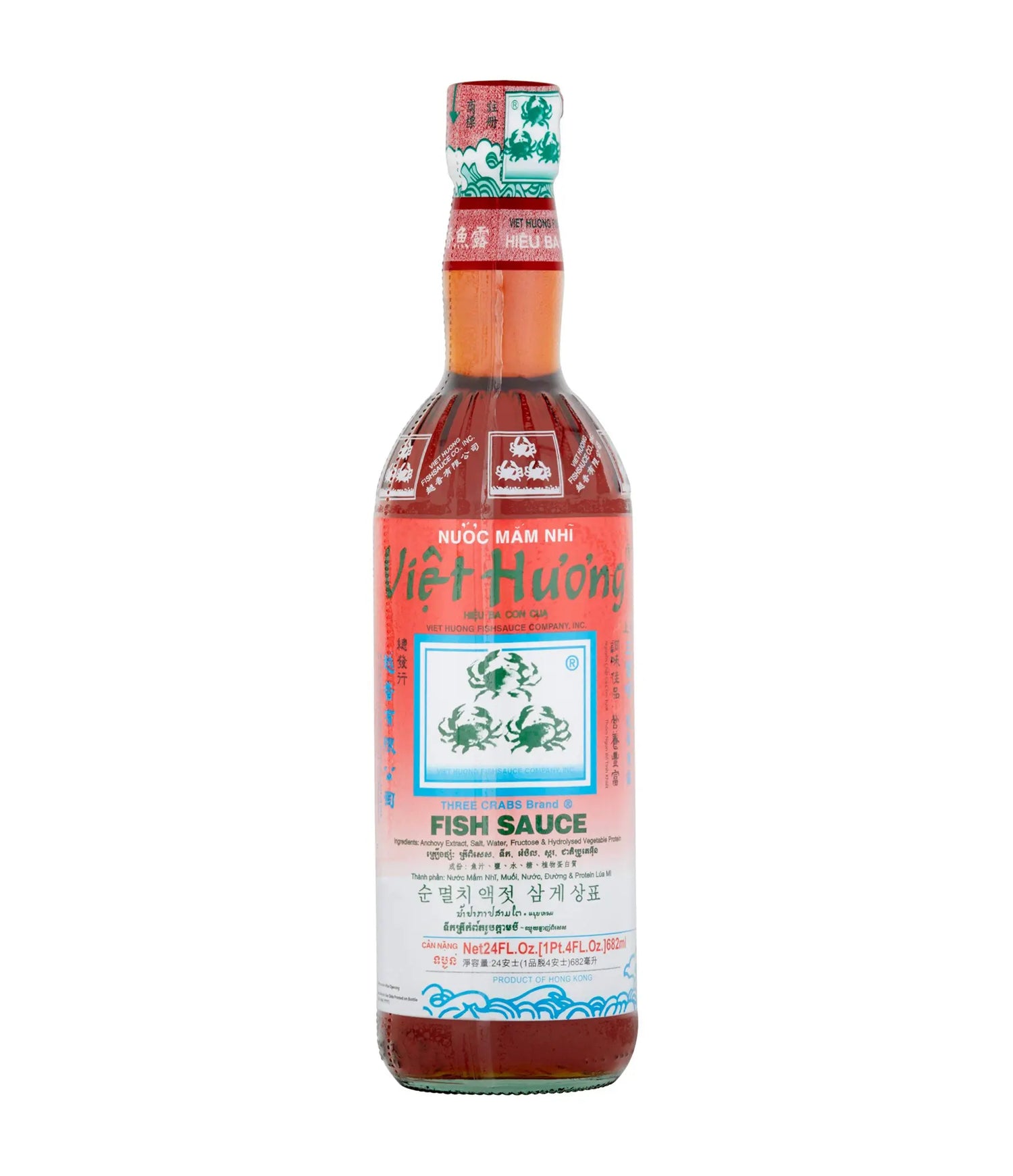 Three Crabs Brand - Fish Sauce 682ml