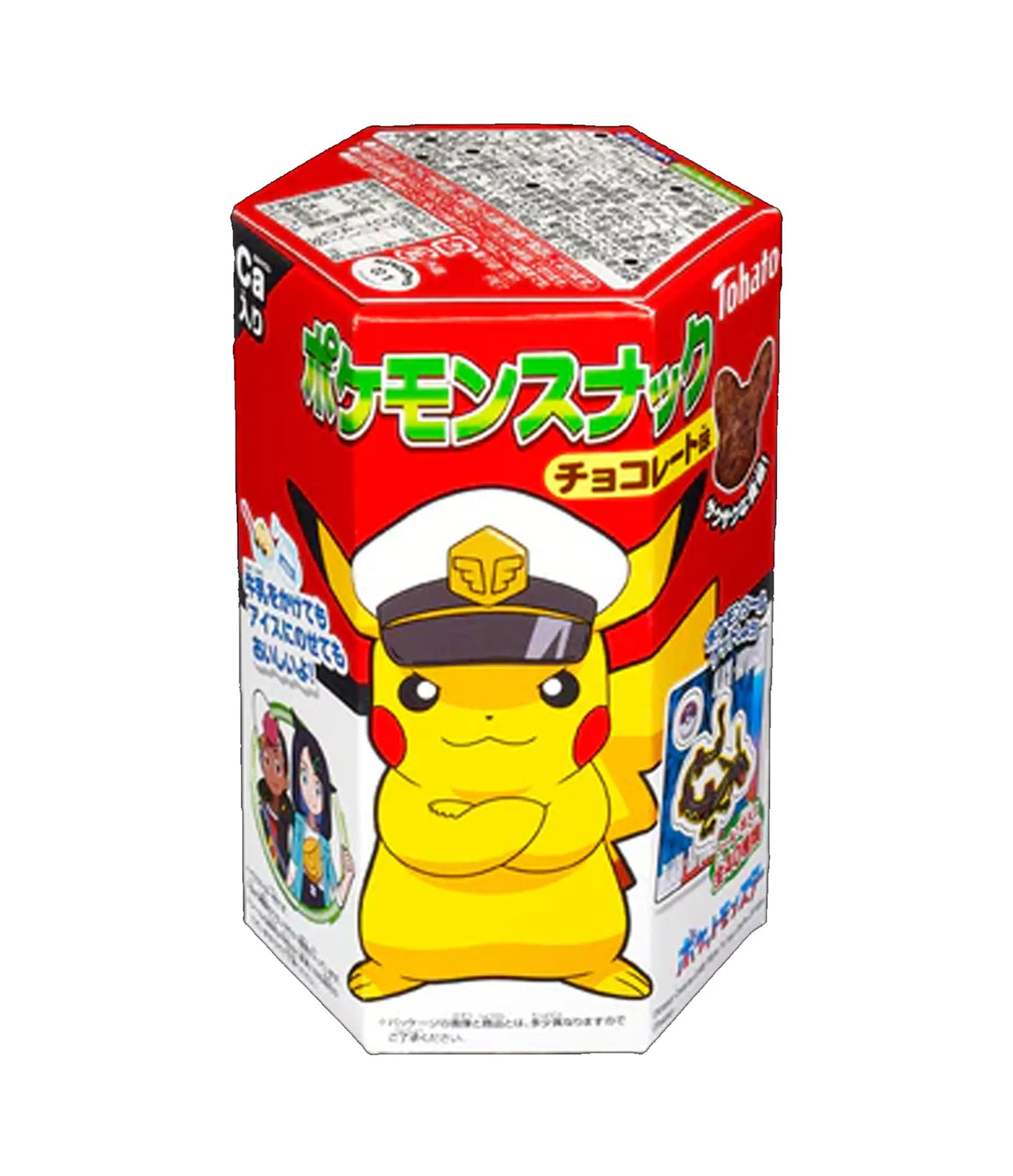 Tohato - Pokemon Chocolate Flavoured Corn Puffs 23g