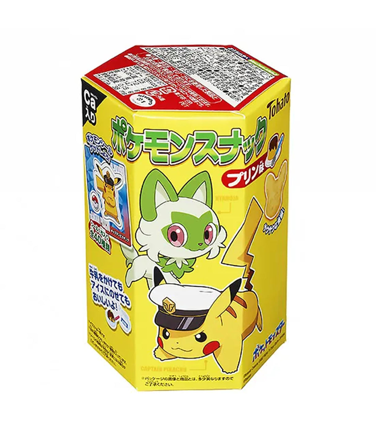 Tohato - Pokemon Pudding Flavoured Corn Puffs 23g