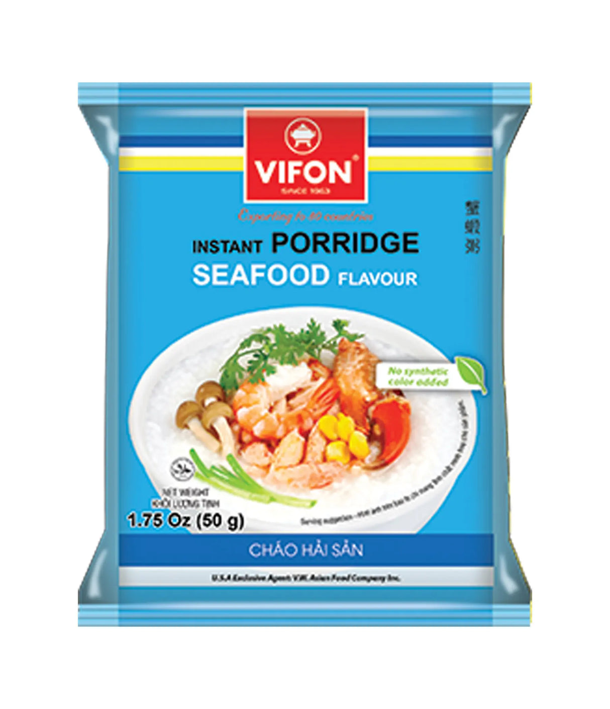 Vifon - Instant Porridge Seafood Flavour 50g