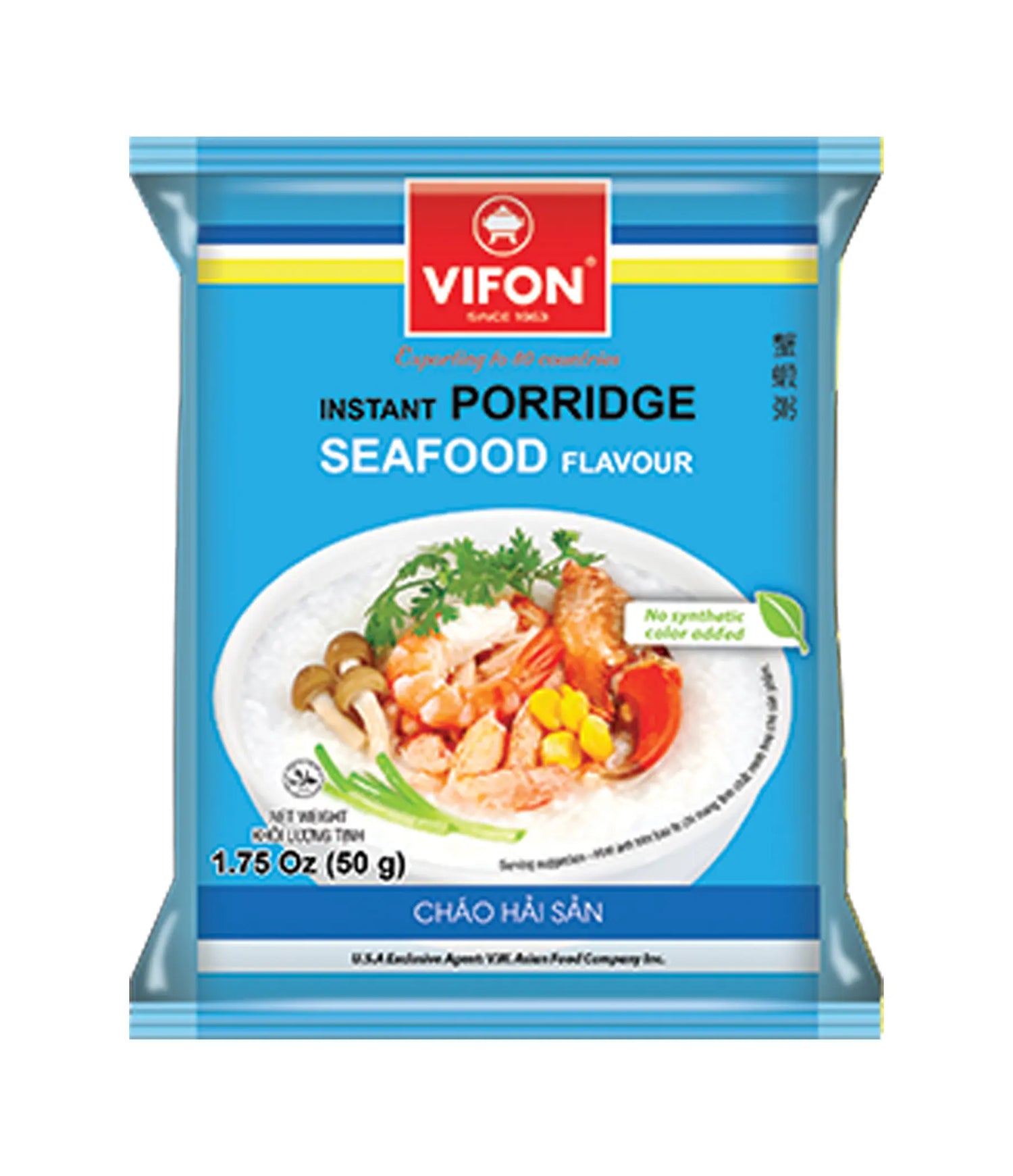 Vifon - Instant Porridge Seafood Flavour 50g