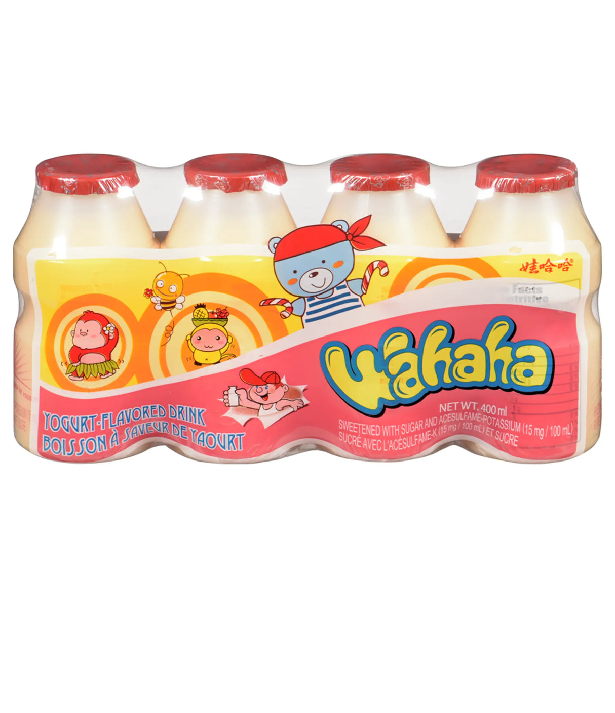 Wahaha - Yogurt Flavored Drink 4x100ml