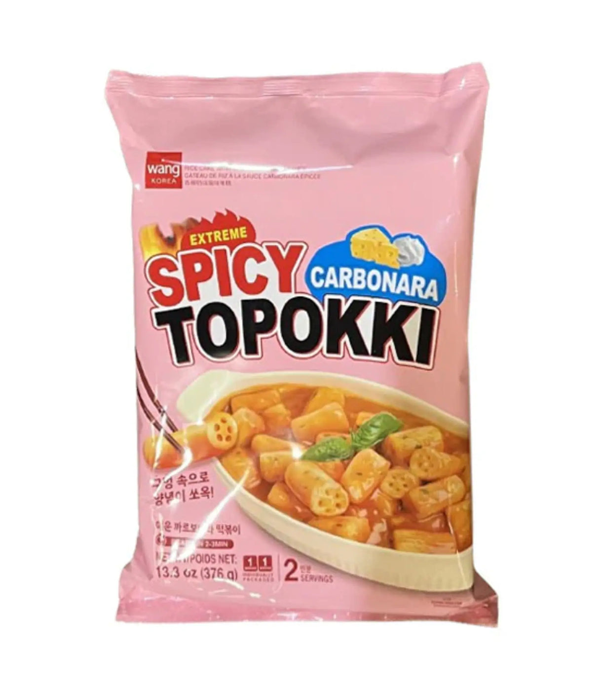 Wang - Tteokbokki Épicé (Carbonara) 376g