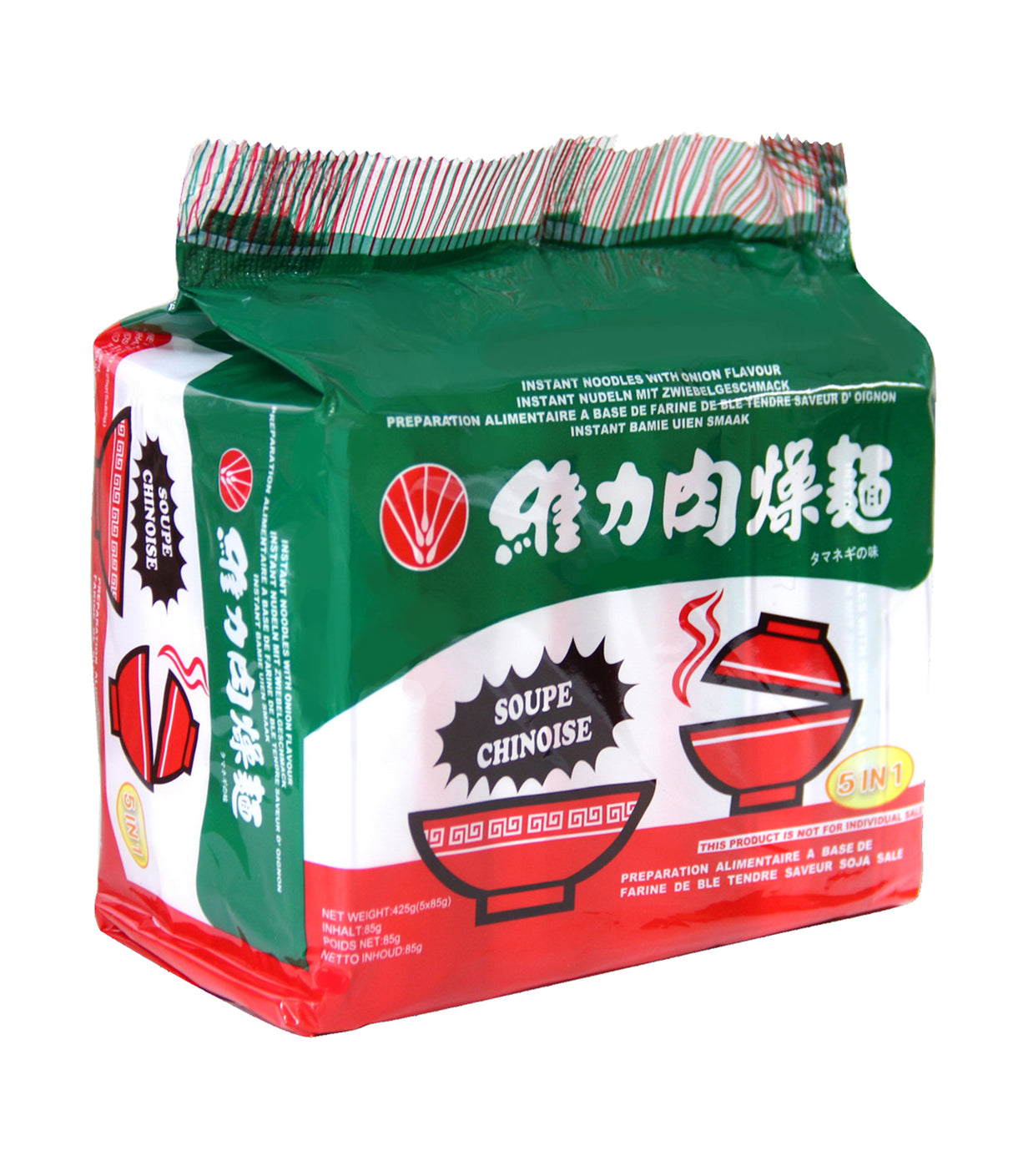 Wei Lih - Instant Noodles with Onion Flavour 5x85g
