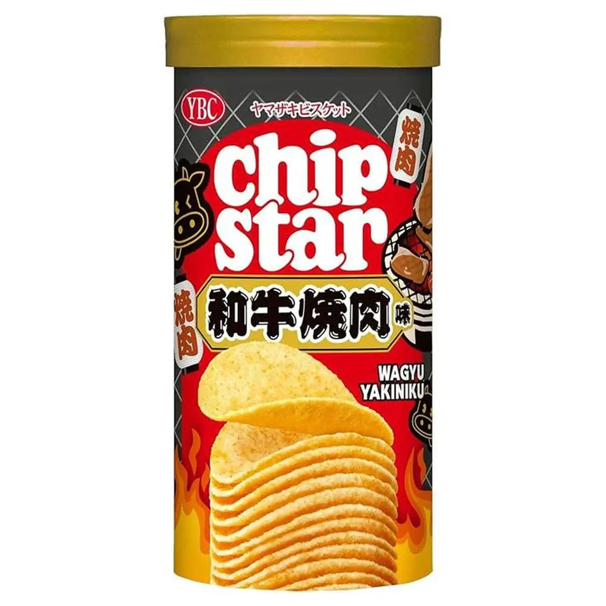 YBC - Chip Star Potato Chips (Wagyu Yakiniku) 45g – Haisue