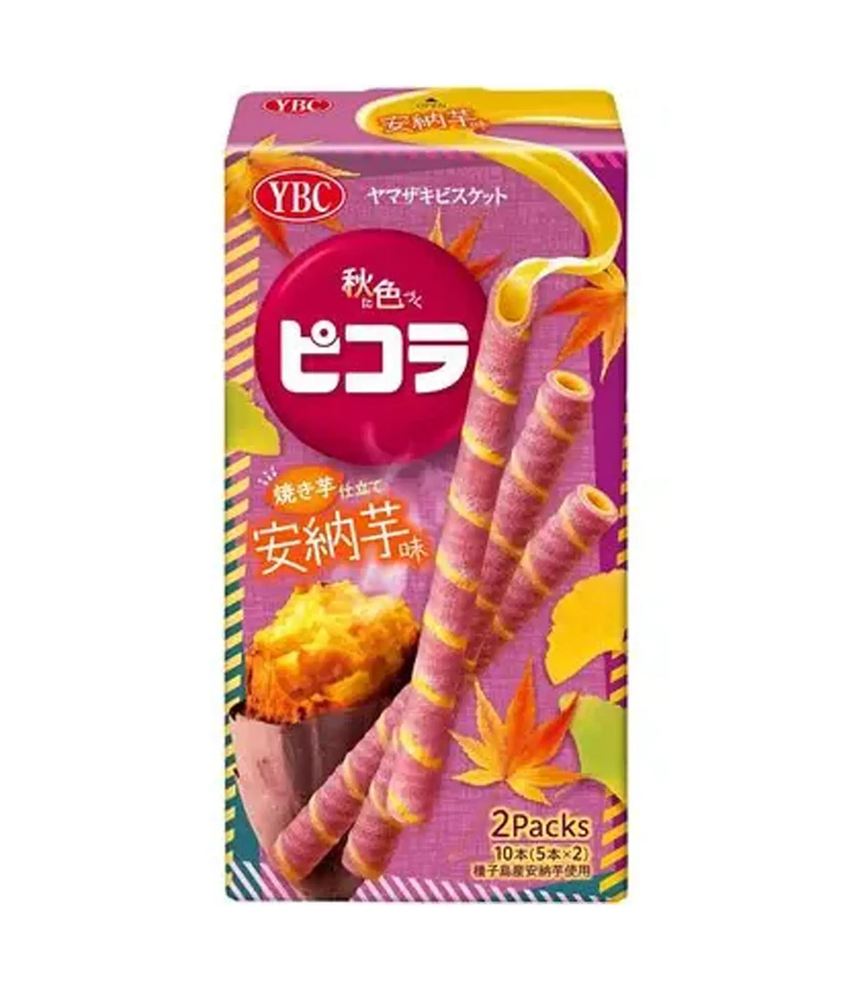 YBC - Picola Sweet Potato Wafer Rolls 49g