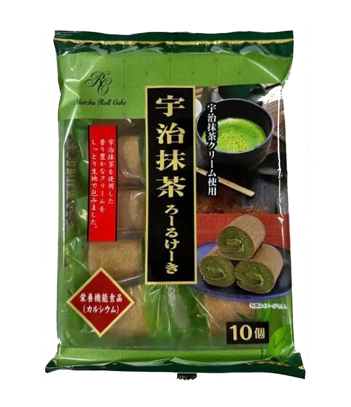 Yamauchi Seika - Uji Matcha Cream Roll Cake 140g