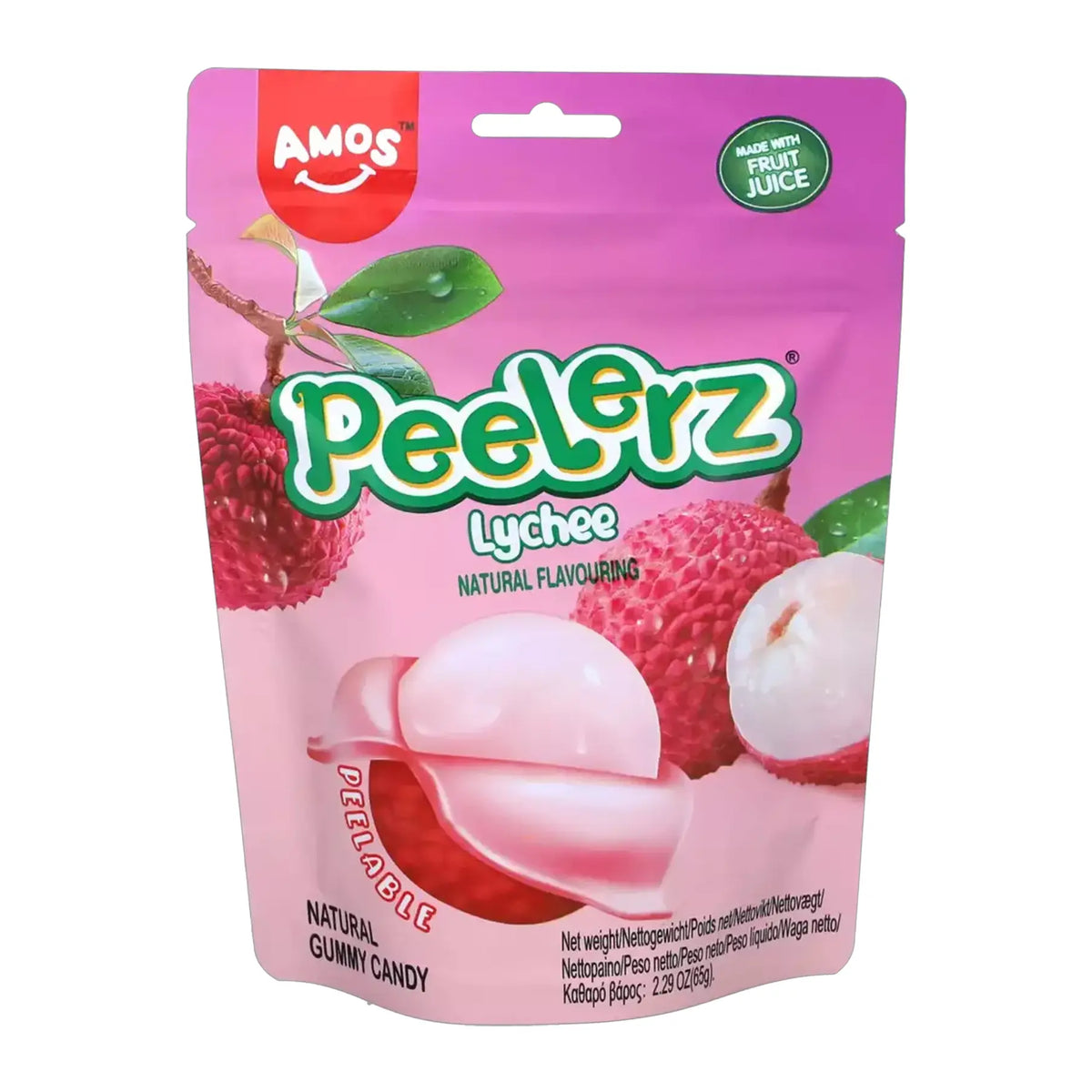 Amos - Peelerz Gummy Lychee 65g – Haisue