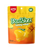 Packaging of Amos Peelerz Gummy Mango on a white background