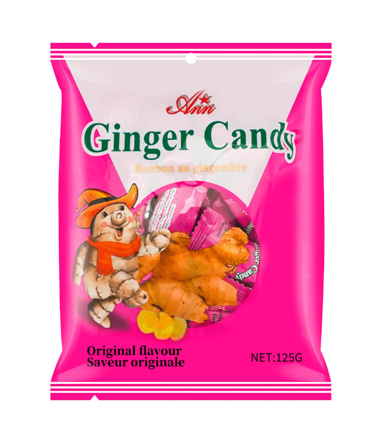 Ann - Ginger Candy (Original) 125g
