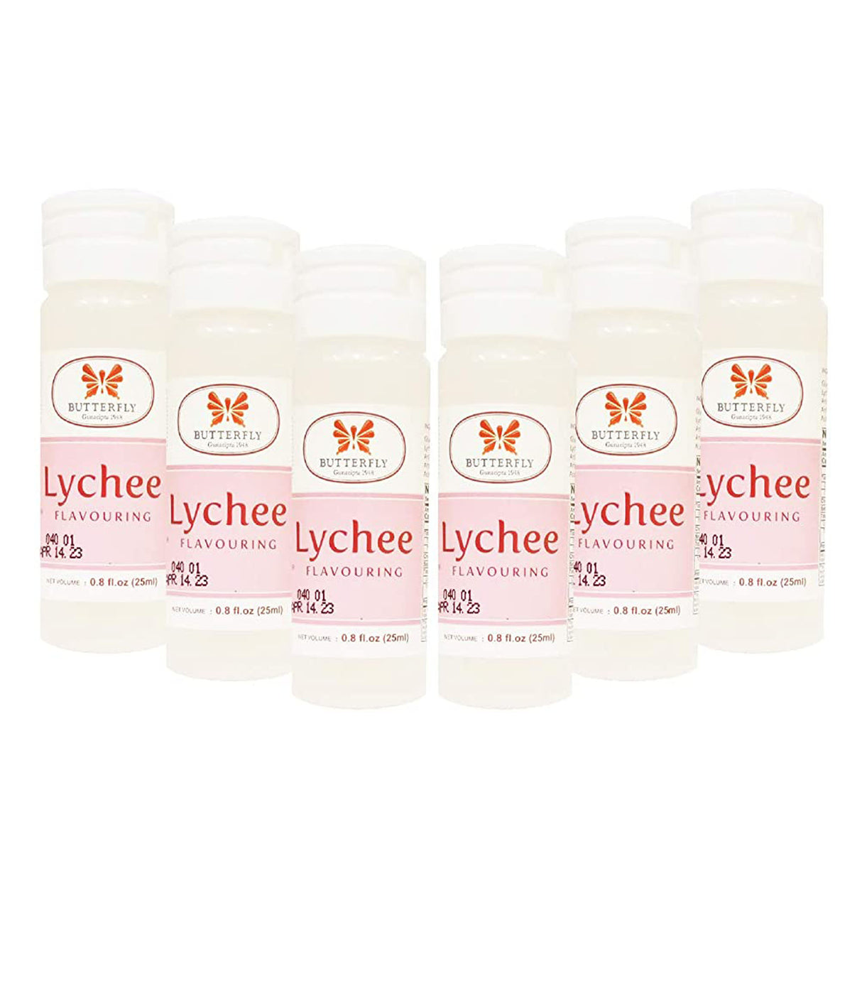 Butterfly - Lychee Flavouring Extract Paste 6x25ml