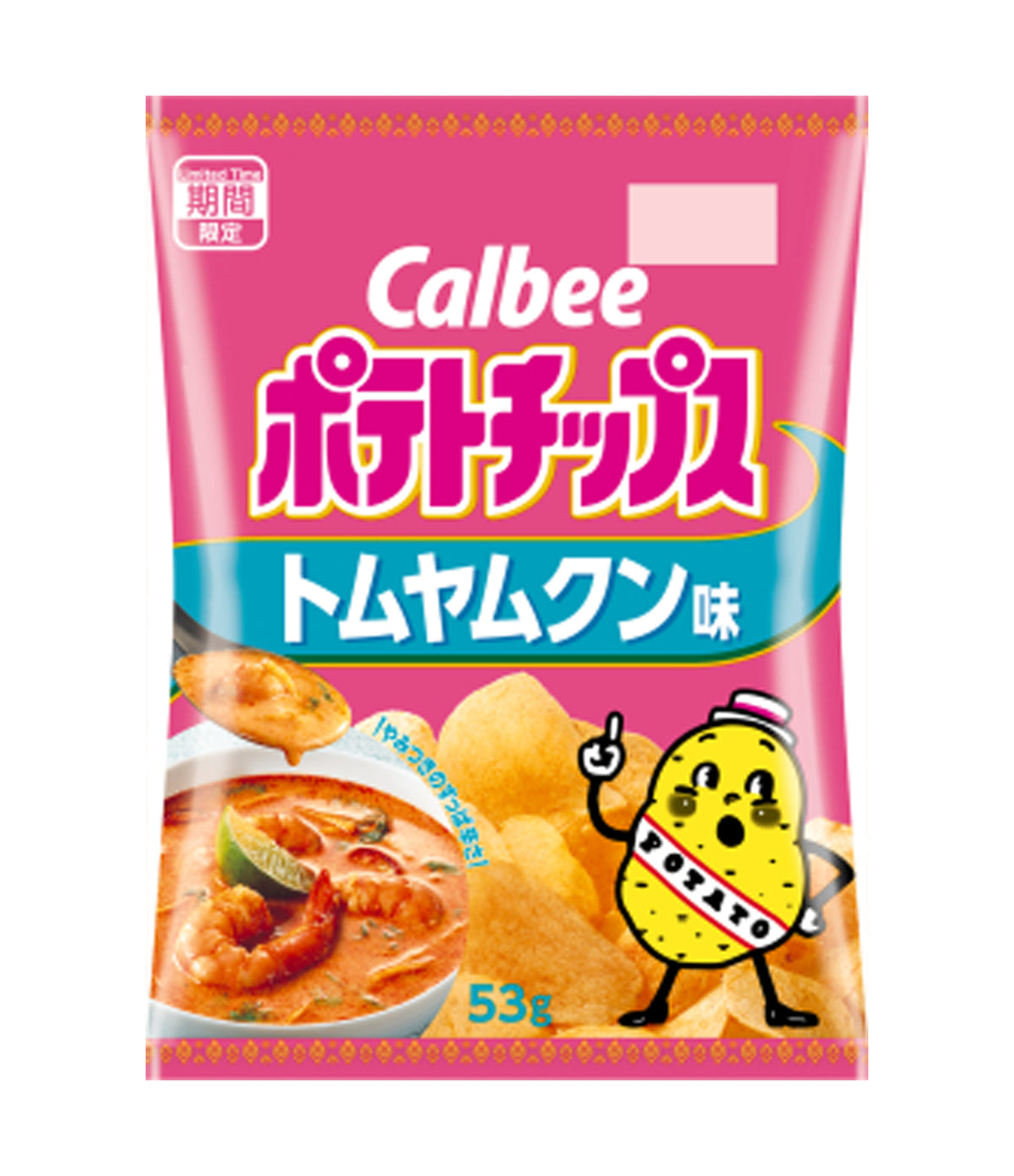 Calbee - Tom Yum Goong Potato Chips 53g