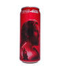 Red Coca-Cola can featuring Star Wars design on a white background