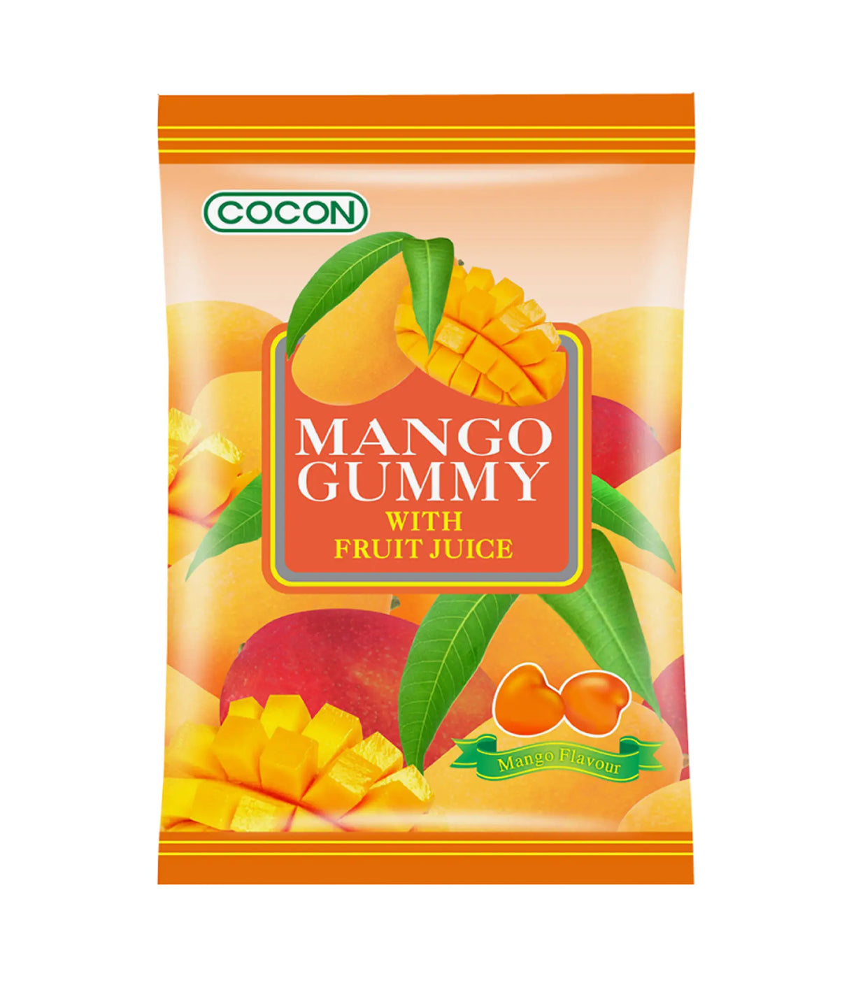 Cocon - Mango Gummy with Fruit Juice 100g
