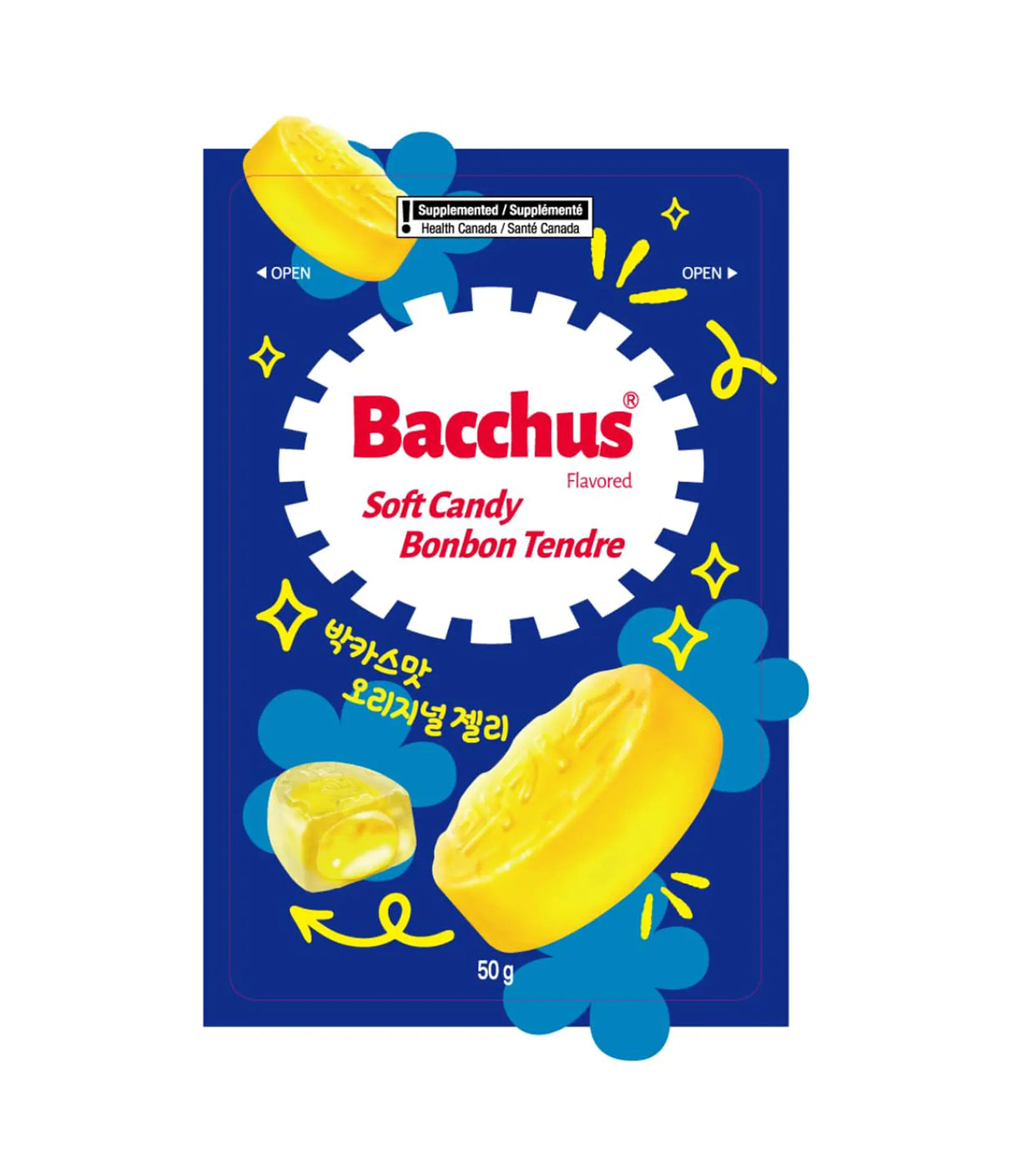 Dong-A - Bacchus Flavored Soft Candy 50g