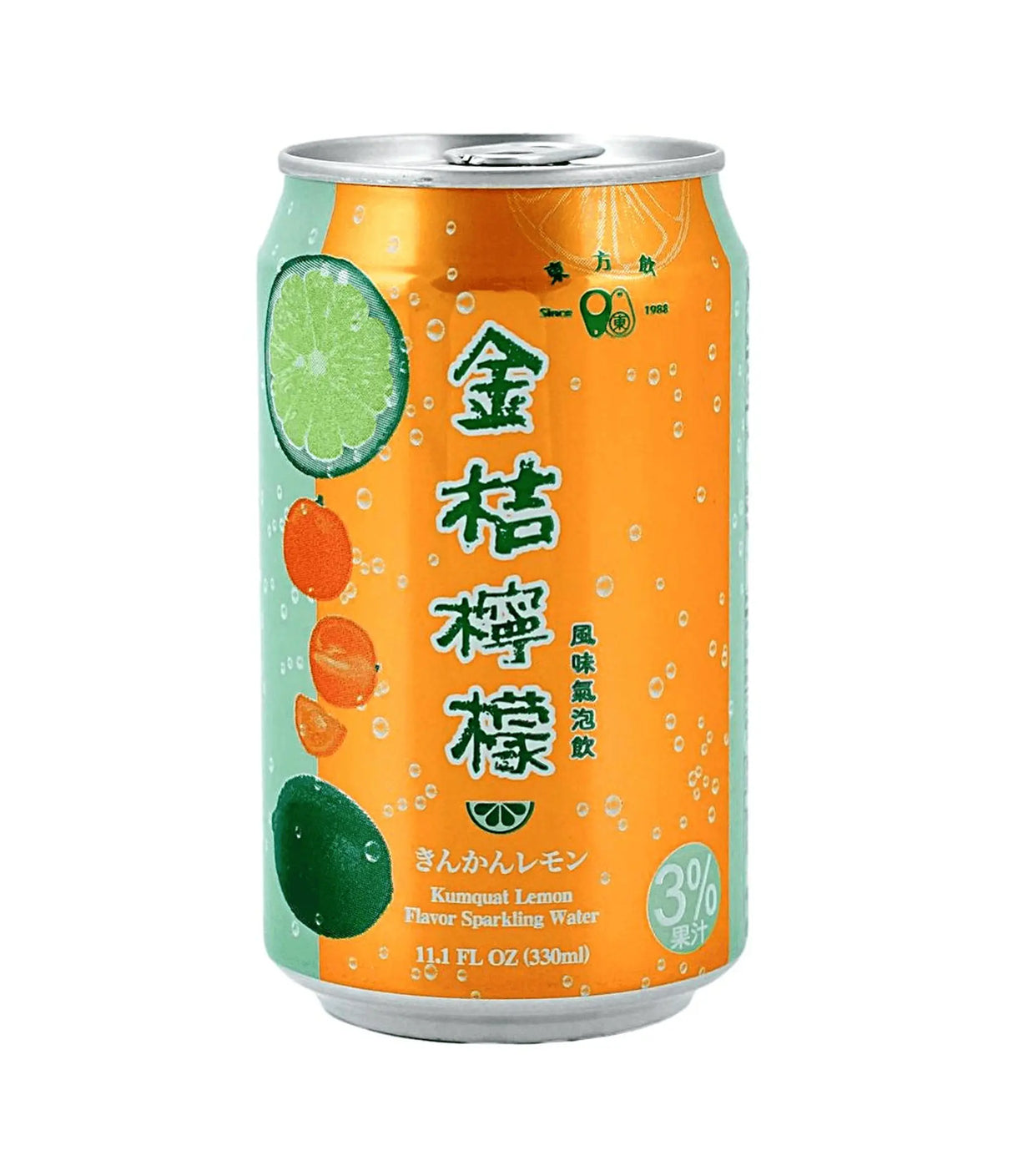 Dong Fang Yin - Kumquat Lemon Flavor Sparkling Water 330ml