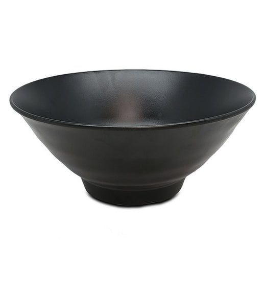 EMF - Matte Black Finish Melamine Soup Bowl 23x9.5cm | Haisue