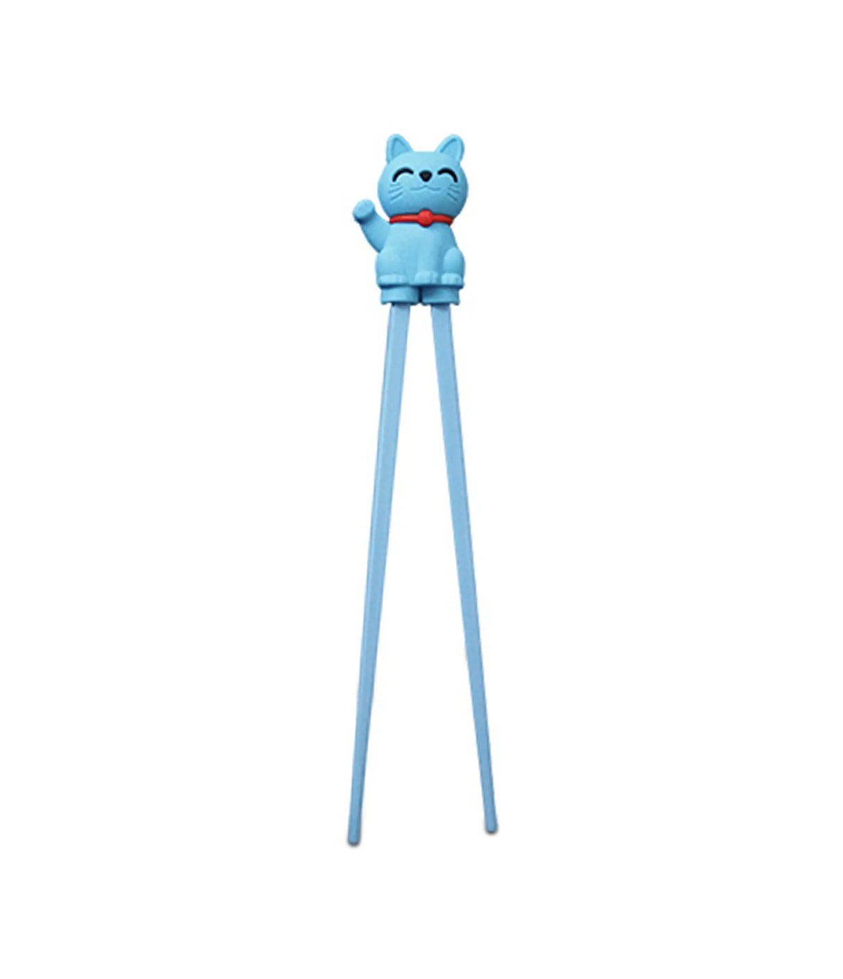 EMF - Plastic Learning Chopsticks & Silicon Grip (Cat) 22.5cm