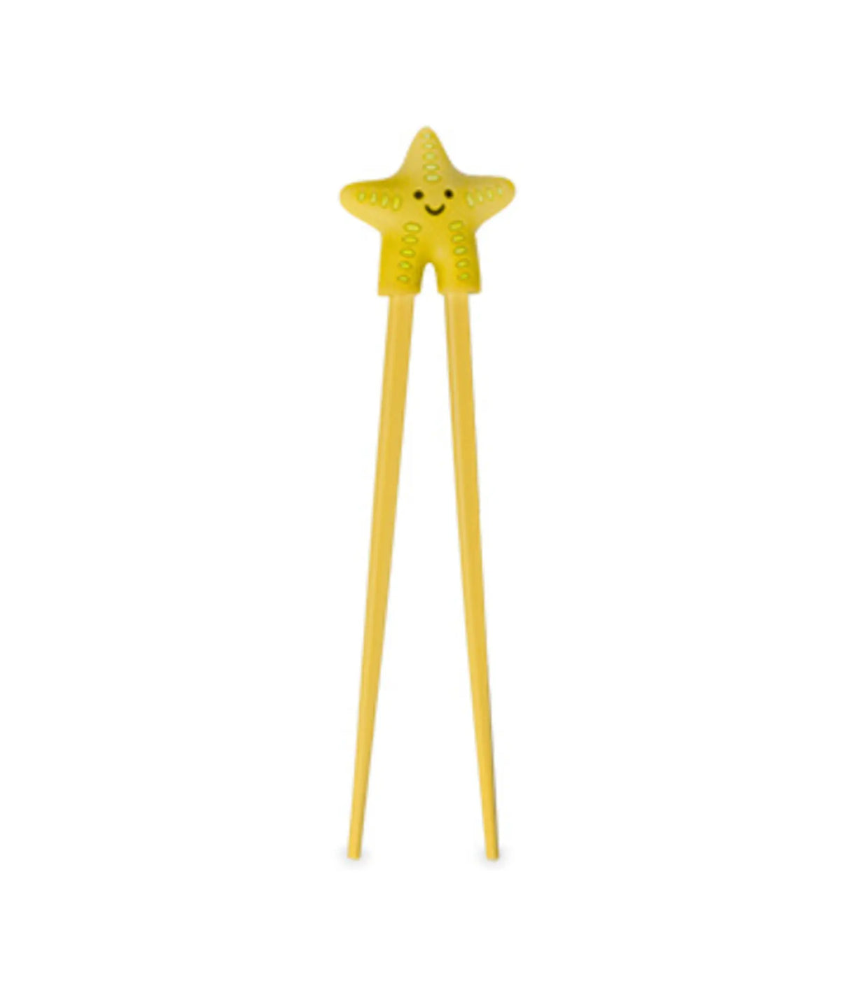 EMF - Plastic Learning Chopsticks & Silicon Grip (Starfish) 22.5cm