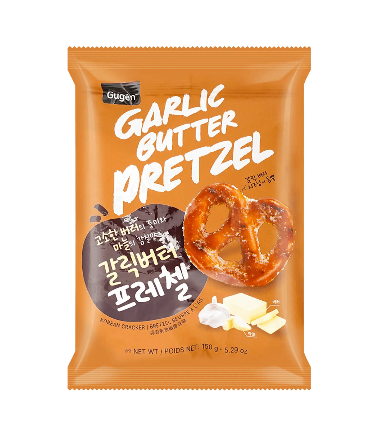 Gugen - Garlic Butter Pretzel 150g