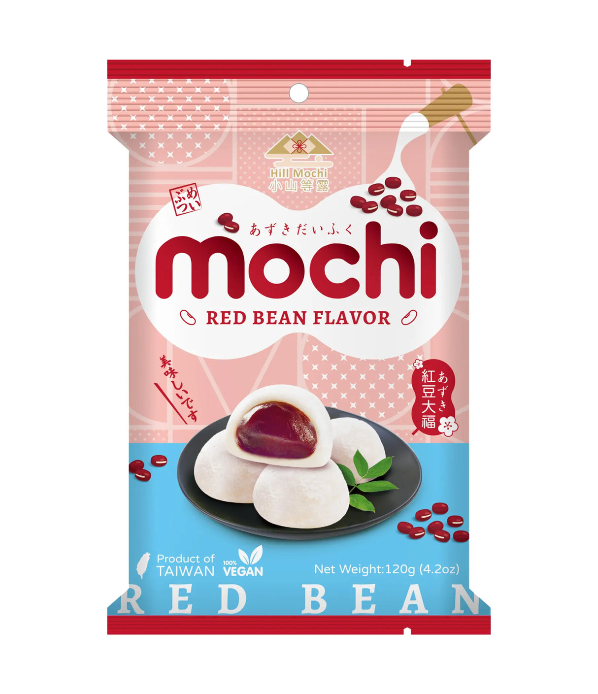 Hill Mochi - Mochi (Red Bean) 120g