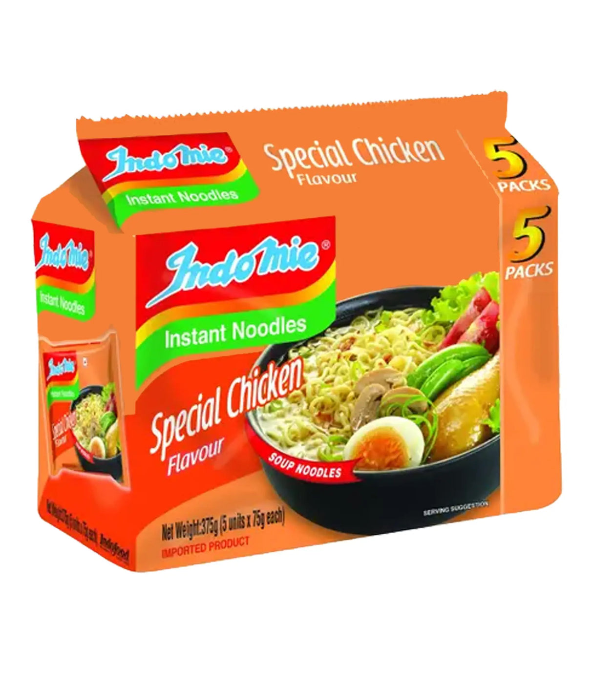Indomie - Instant Noodles (Special Chicken Flavour) 5x75g