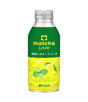 A 370ml bottle of ITO EN Matcha Love Lemon Soda, featuring a green and yellow label with illustrations of a lemon and mint leaves, on a solid white background.
