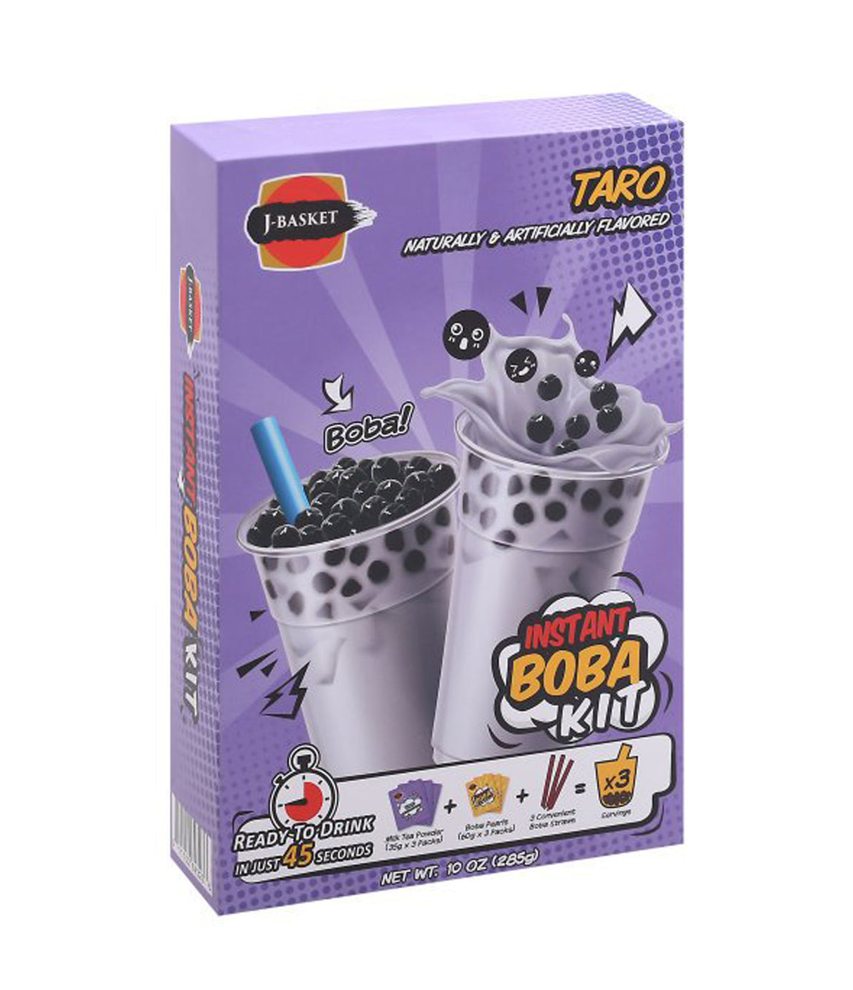 J-Basket - Instant Boba Kit (Taro) 285g