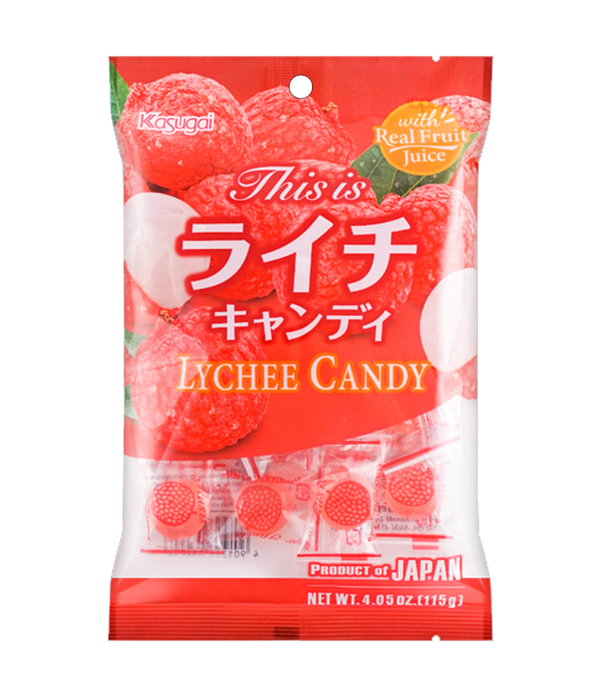 Kasugai - Lychee Candy 115g