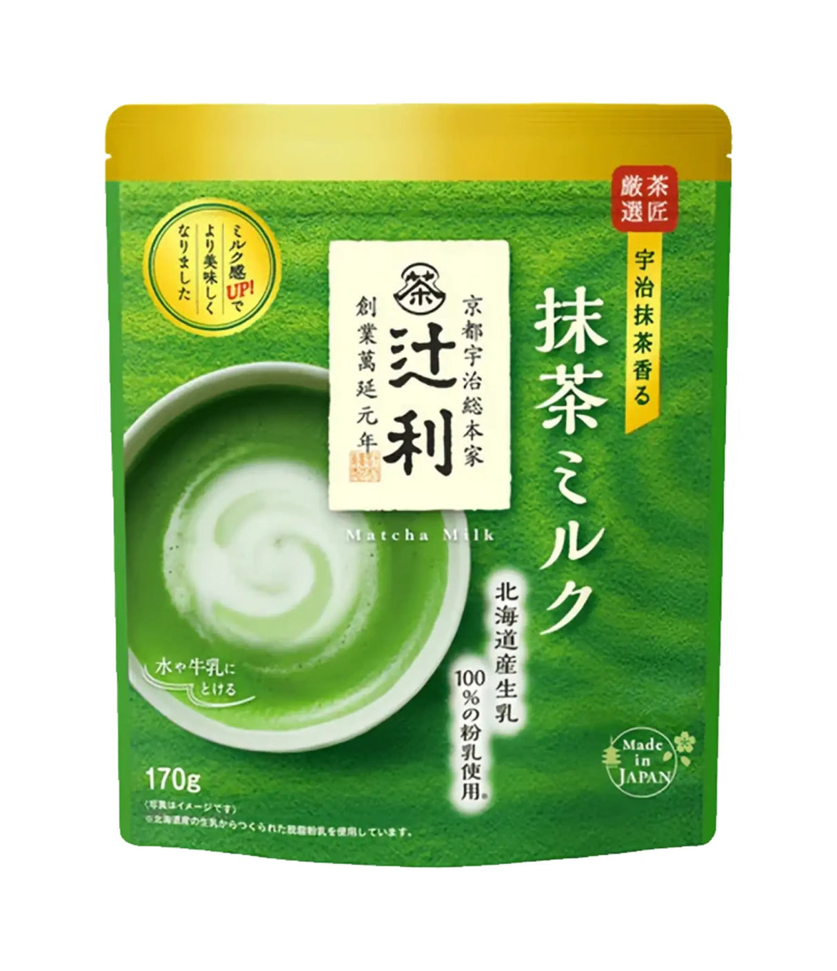Kataoka - Tsujiri Matcha Milk Powder 190g