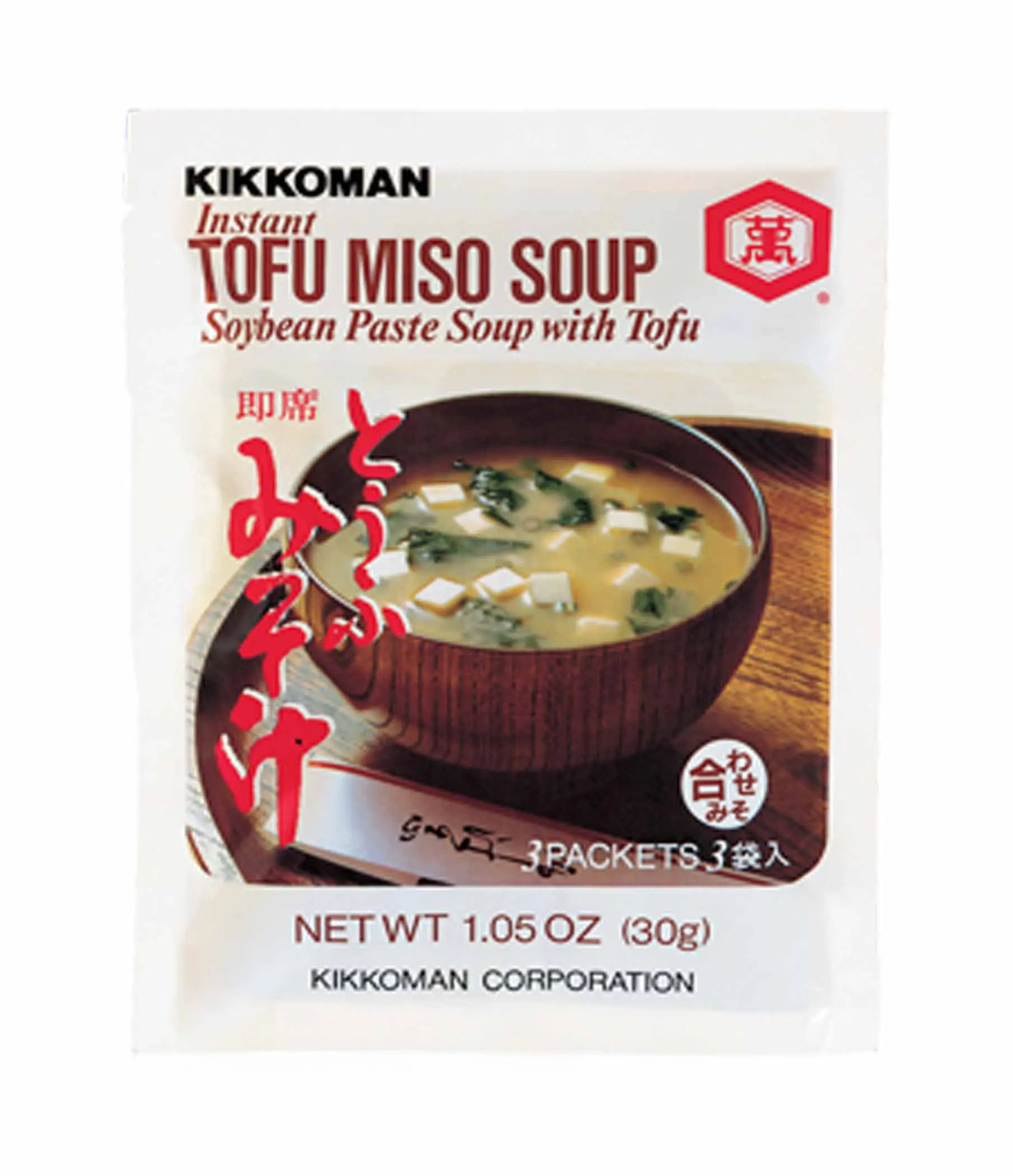 Kikkoman - Instant Tofu Miso Soup 30g