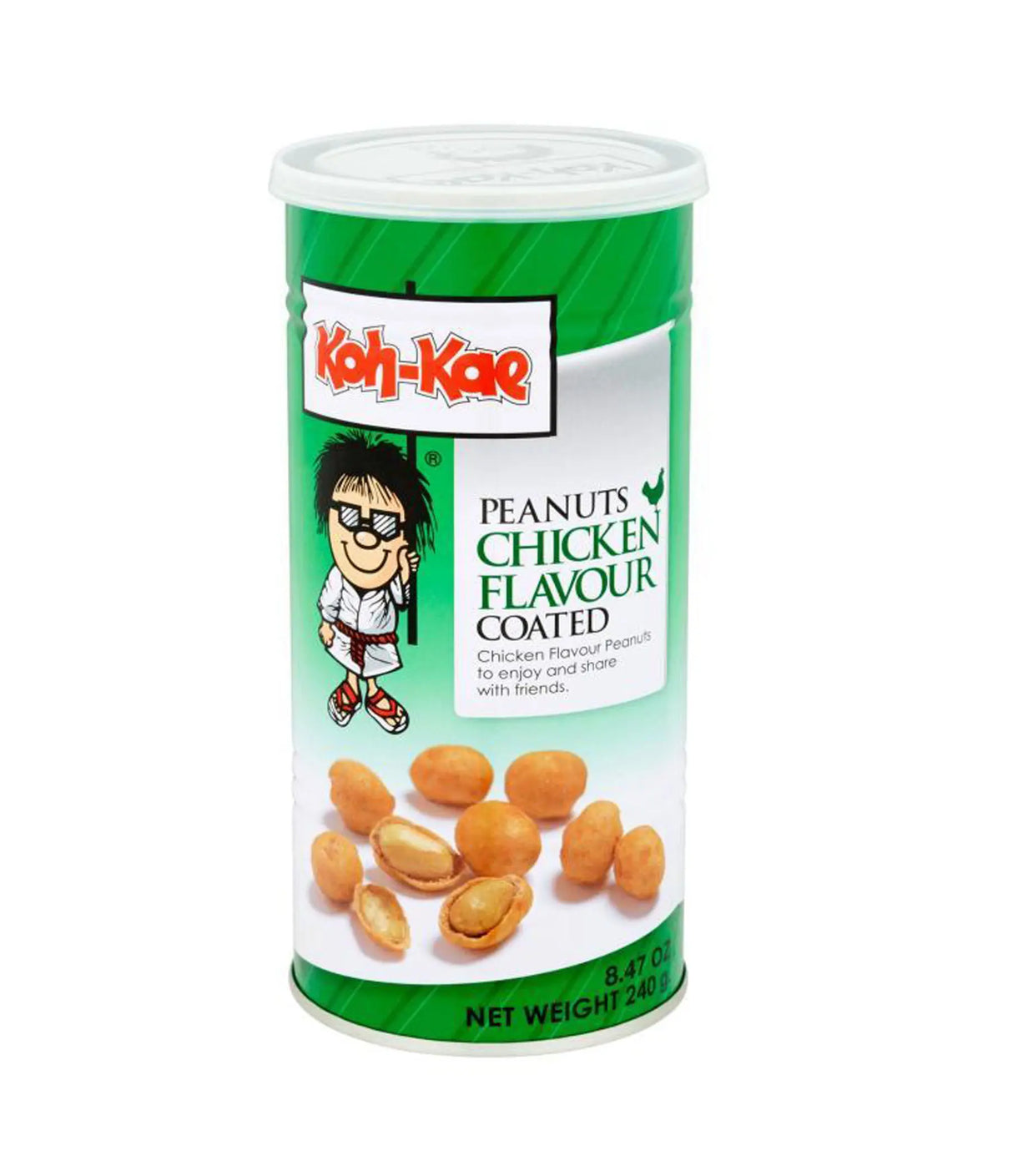 Koh-Kae - Chicken Flavoured Coated Peanuts 230g