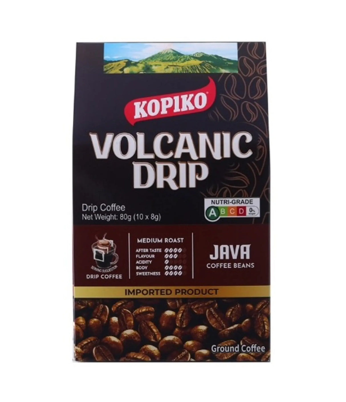 Kopiko - Volcanic Drip Coffee (Java) 10x8g
