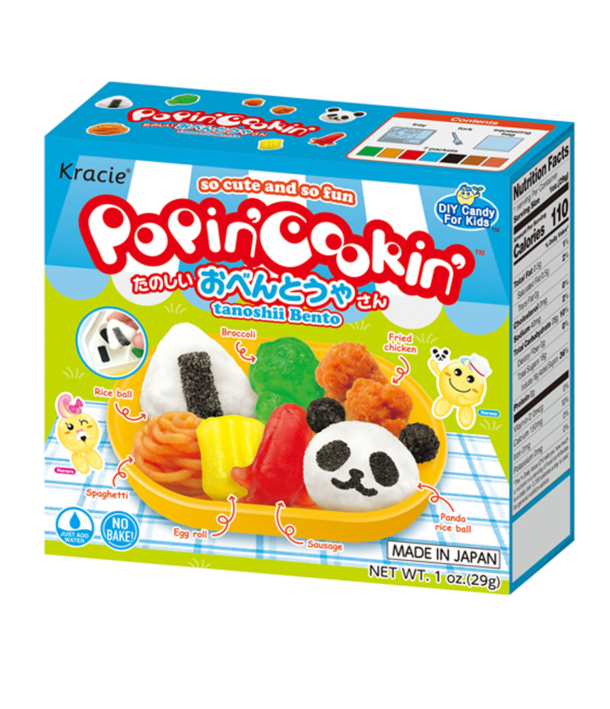 Kracie - Popin' Cookin' Candy Kit (Bento) 29g