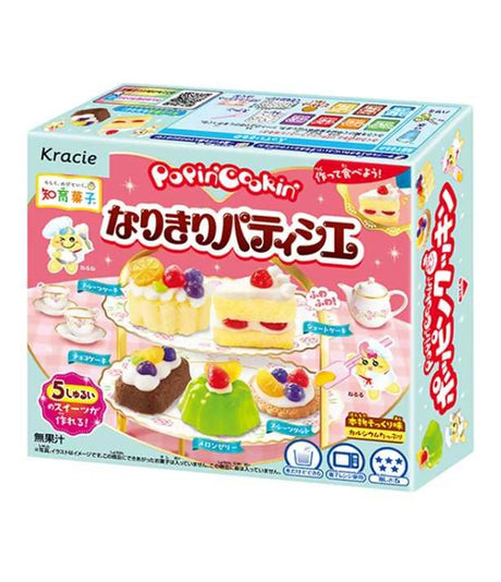 Kracie Popin' Cookin dessert making kit packaging on a white background