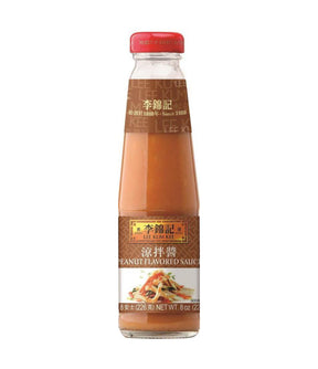 Bottle of Lee Kum Kee Peanut Flavored Sauce