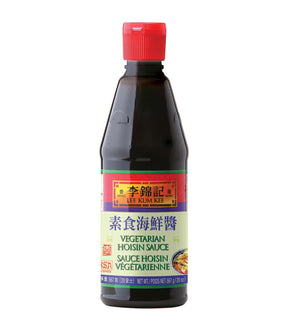 Bottle of Lee Kum Kee Vegetarian Hoisin Sauce