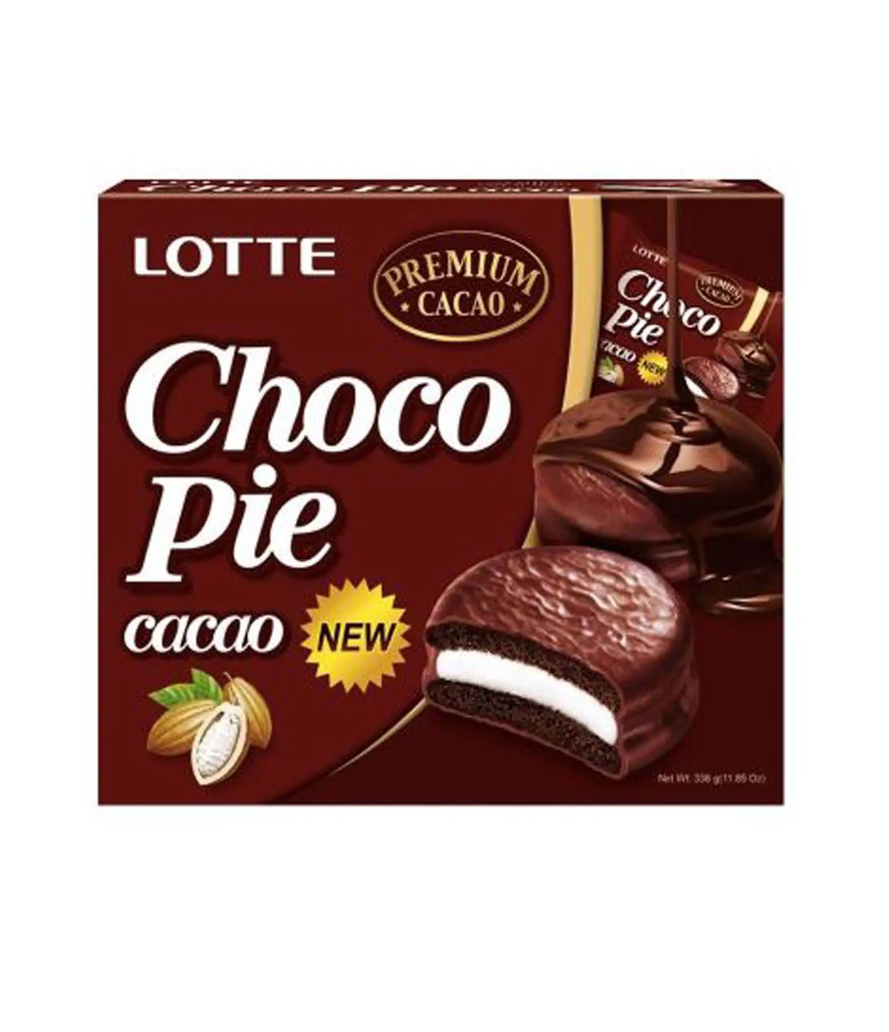 ダーツ chocopie Lotte - Choco Pie (Cacao) 336g - – Haisue