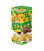 A package of Lotte Koala's March Biscuits in Chocolate Flavour, featuring illustrations of a koala bear on a green background.