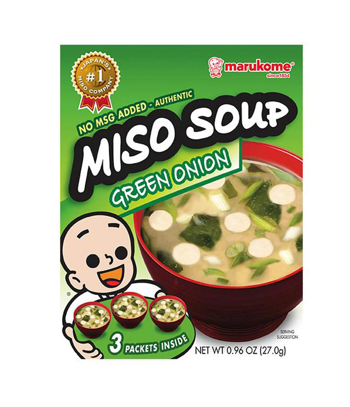 Marukome - Miso Soup (Green Onion) 27g