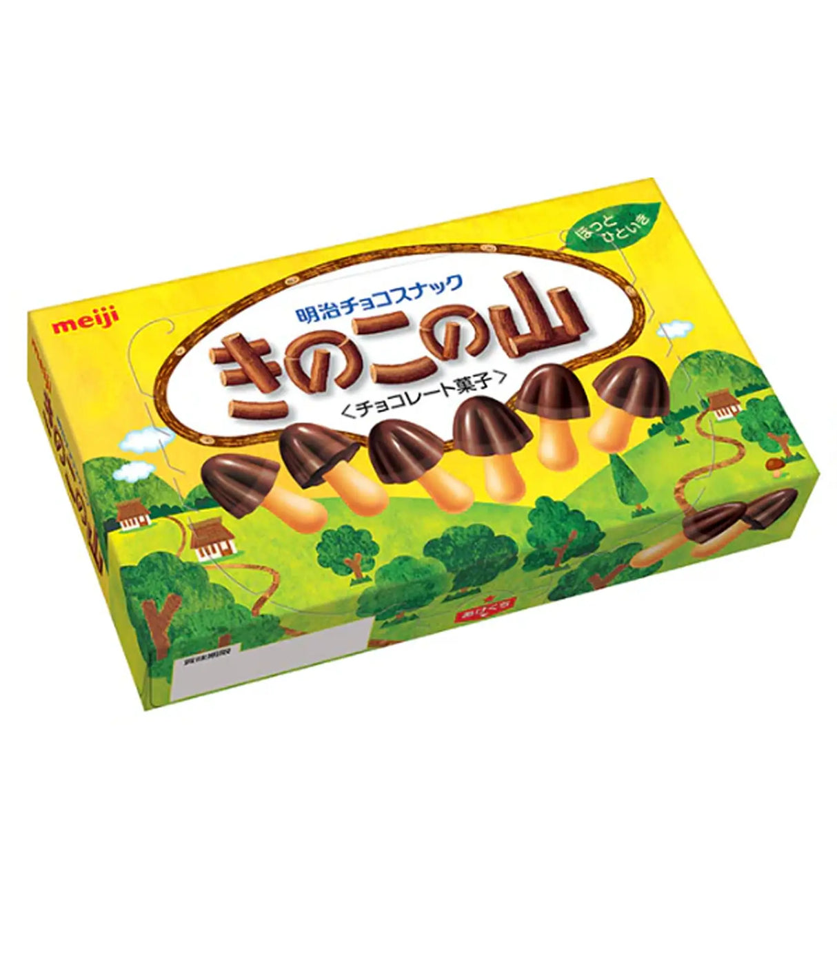 Meiji - Mushroom Mountain Chocolate Biscuits 74g